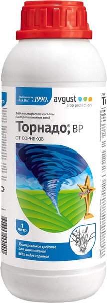 

Гербицид Avgust Торнадо ВР для уничтожения сорняков (1 л)