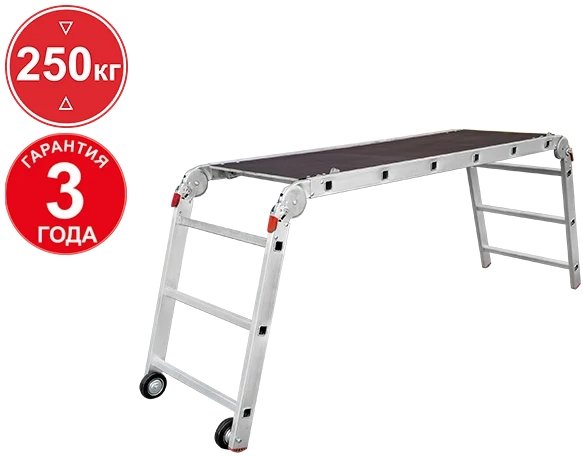 

Лестница-трансформер Новая высота NV 334 3x6x3 ступеней