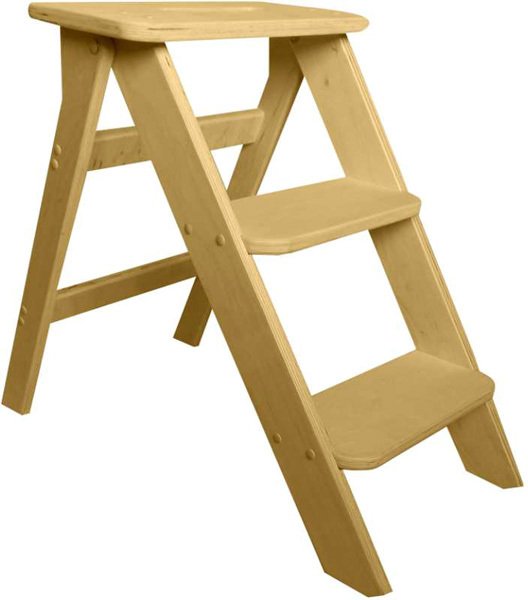 

Лестница-стремянка Wood Step SFK-3(L) (3 ступени, бежевый)