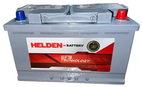 

Автомобильный аккумулятор Helden EFB R+ (84 А·ч)