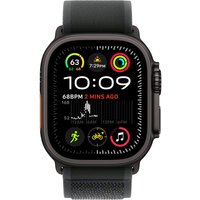 Умные часы Apple Watch Ultra 2 LTE 49 мм (титановый корпус, черный/черный, нейлоновый ремешок M/L)