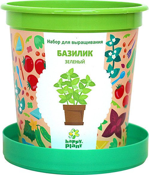 

Набор для опытов Happy plant Базилик зеленый hpn-14
