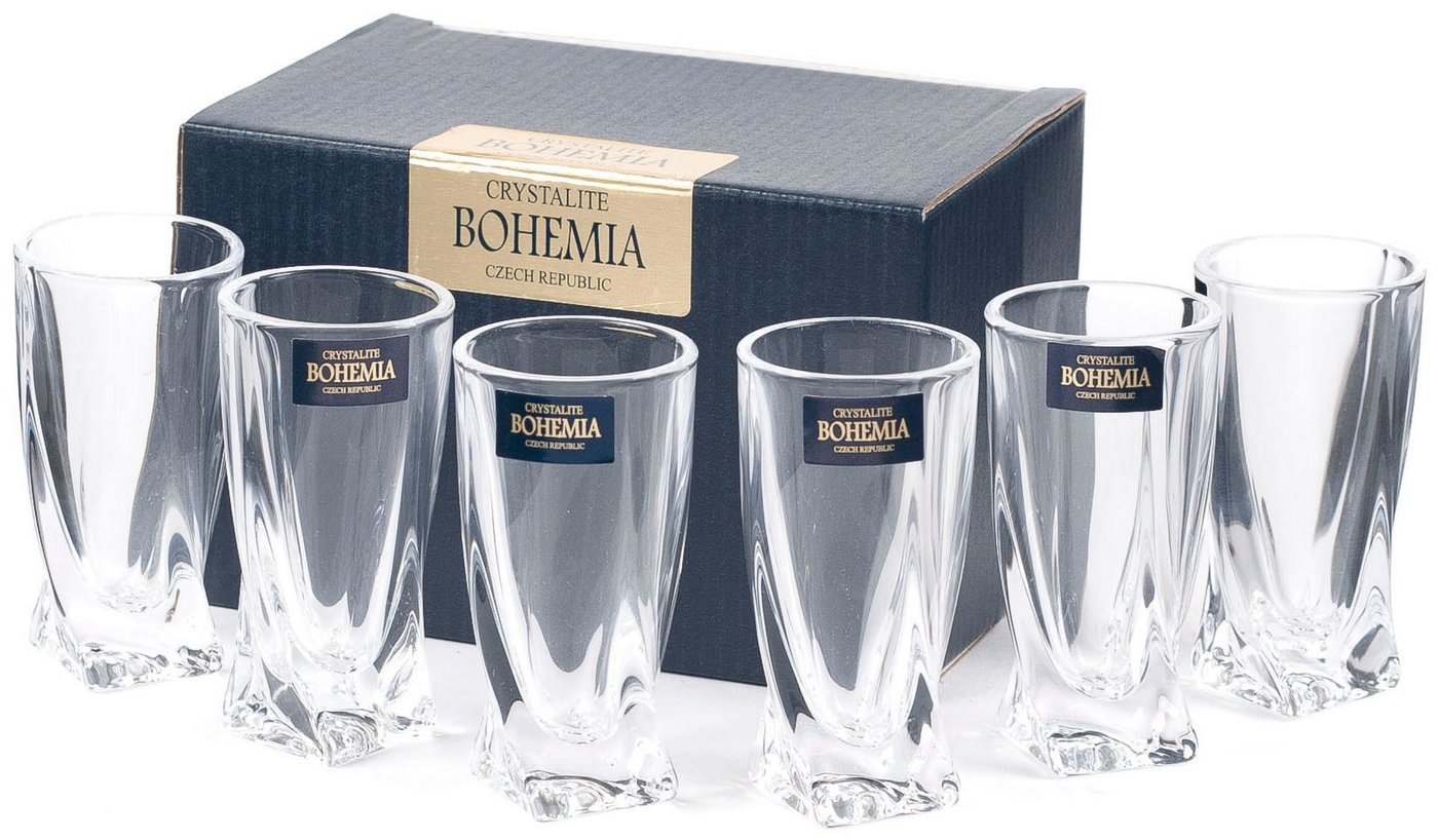 

Набор рюмок Crystalite Bohemia Quadro 9K7/2K936/0/99A44/050-669