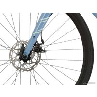 Велосипед Kross Esker 1.0 L/21" 2024 (синий/зеленый глянцевый)