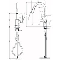 Смеситель Hansgrohe Focus M41 31815670