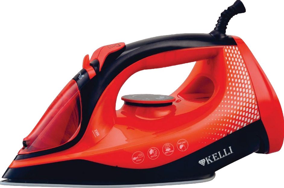 

Утюг KELLI KL-1648 (красный)