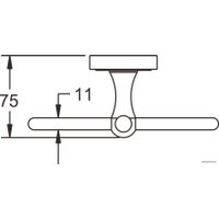 Держатель для полотенца Rose RG1006Q