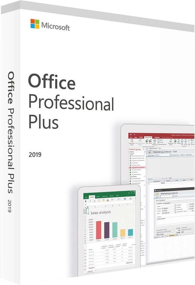 

Пакет офисных программ Microsoft Office 2019 Professional Plus (1 ПК, бессрочная лицензия)