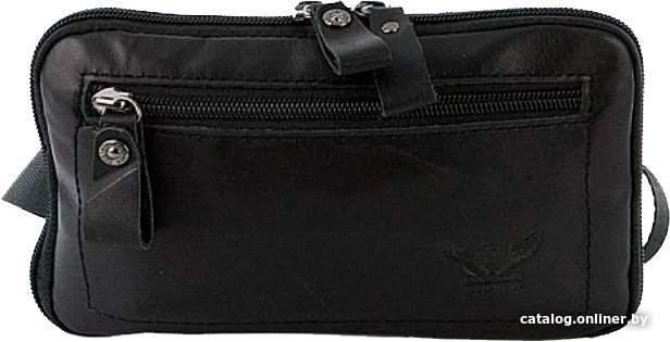 Мужская сумка Poshete 253-8869-24-BLK (черный)