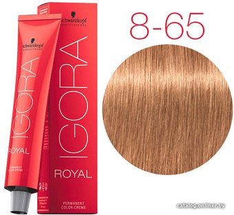 Крем-краска для волос Schwarzkopf Professional Igora Royal Permanent Color Creme 8-65 60 мл