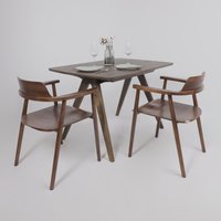 Кухонный стол Оримэкс Авеню 1450-1950x850 (темное масло/темное масло)