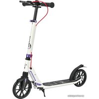 Двухколесный подростковый самокат Tech Team Delta 2022 (белый/фиолетовый)