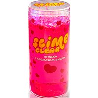 Слайм Clear Slime Ягодка с ароматом вишни S130-34