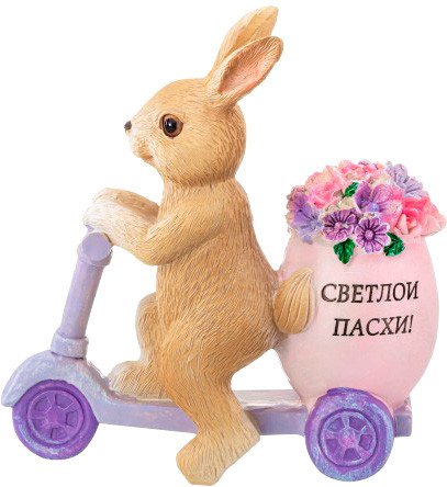 

Статуэтка Elan Gallery Кролик на самокате 210132