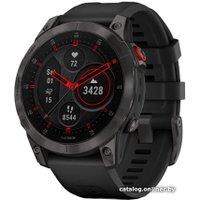 Умные часы Garmin Epix Sapphire Gen 2 (черный титан/черный)