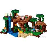 Конструктор LEGO Minecraft 21125 Домик на дереве в джунглях