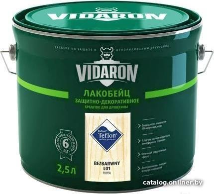 Лак Vidaron Лакобейц L01 2.5 л (бесцветный)