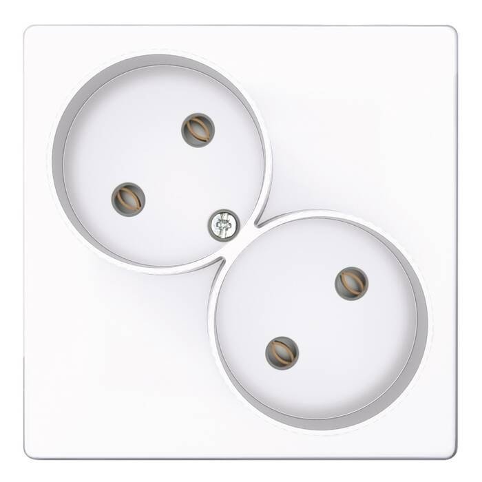 

Розетка Simon 2450457-030 (белый)
