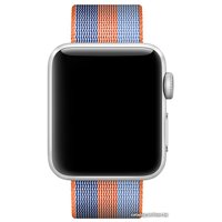 Ремешок Apple из плетеного нейлона 42 мм (оранжевый) [MPW22]