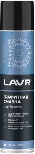 Lavr Смазка графитная 400мл Ln2428
