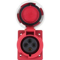 Розетка промышленная КС YHT 4242 3Р+РЕ 32А 380В IP67 74311