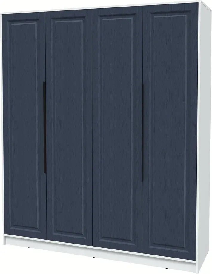 

Шкаф распашной Интерлиния Концепт КТ-Ш4 Деко (белый платинум/дуб королевский)