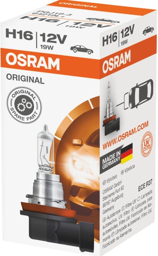 

Галогенная лампа Osram H16 Original Line 1шт