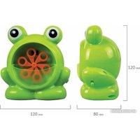 Пистолет для создания мыльных пузырей Юнландия Лягушонок 664481