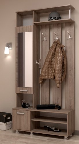 Стенка Bon Mebel Виктория 12 (дуб сонома трюфель)