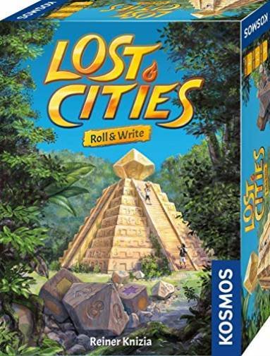 

Ролевая игра KOSMOS Lost Cities Roll & Write. Затерянные города 680589
