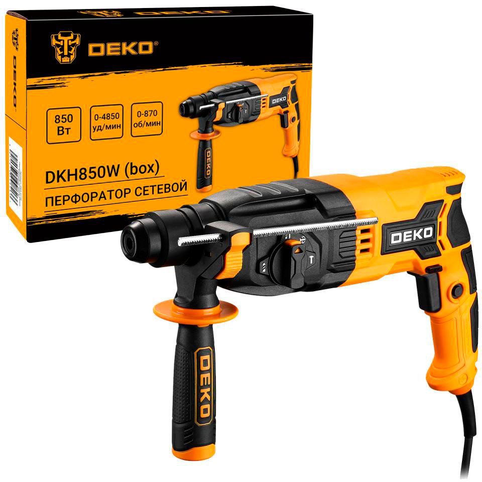 

Перфоратор Deko DKH850W 063-4116 (3 предмета)