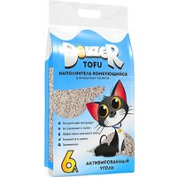 Наполнитель для туалета Doyzer Tofu активированный уголь 6 л