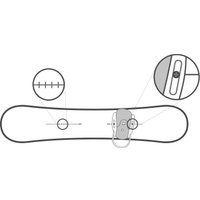 Крепления для сноуборда Burton Wms Lexa Est 10557107001S (черный)