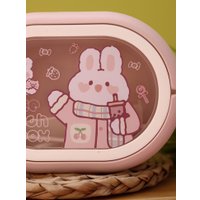 Ланч-бокс ILikeGift Cute bunny 6448 (pink)