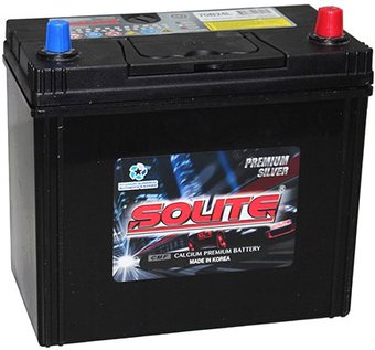 Автомобильный аккумулятор Solite Silver Premium 70B24L (59 А·ч)