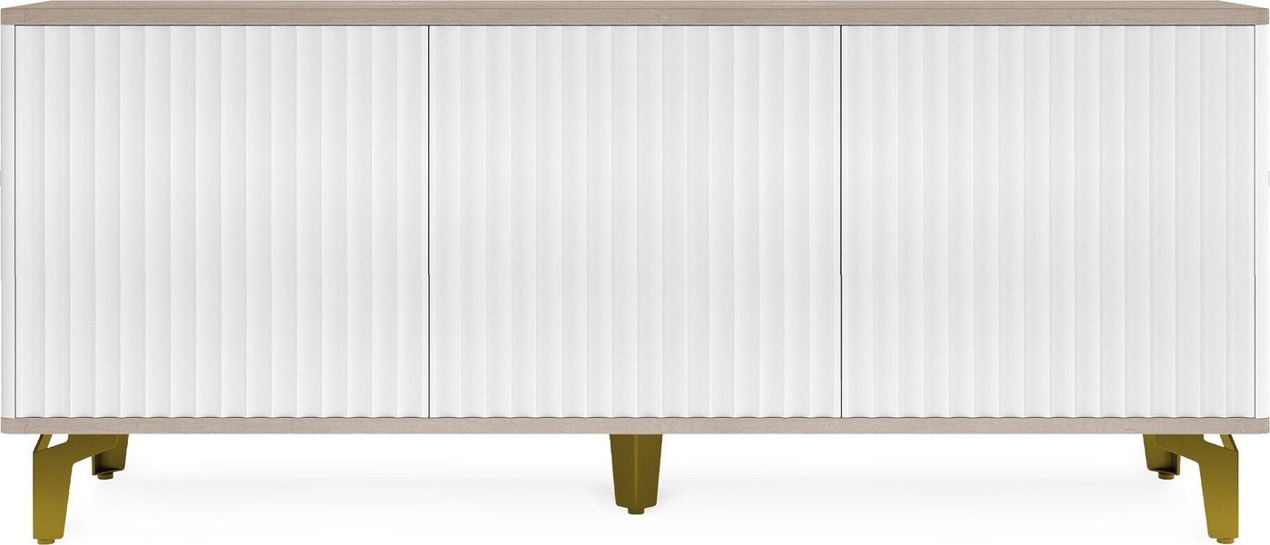 

Тумба Shtabe Royal 5041 эко (макиато-золото)