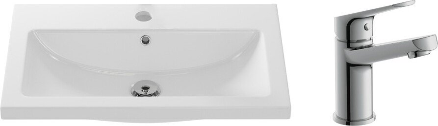 

Умывальник Cersanit Como 70 S-UM-COM70/1-w + 63034