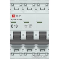 Выключатель автоматический EKF PROxima ВА 47-63N 3P 10А (C) 6кА M636310C
