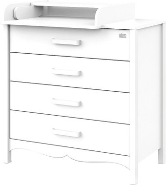 Комод Атон Мебель Felix (белый)