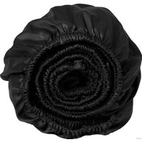 2-спальный комплект постельного белья Loon Adelina (2-спальный, наволочка 50x70, черный)