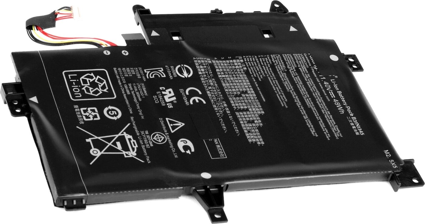 

Аккумуляторы для ноутбуков Копия ASUS TP500LN 11.4V 4110mAh