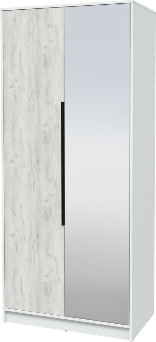 

Шкаф-купе Интерлиния Концепт КТ-Ш2з (дуб белый/белый платинум)