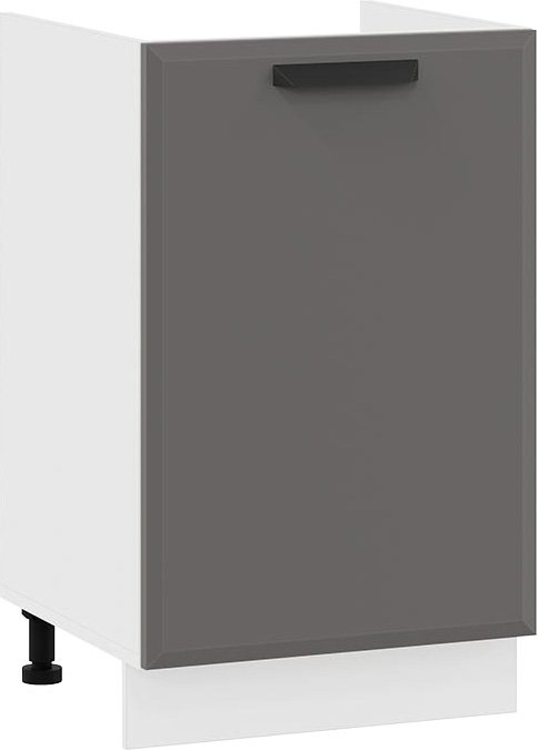 

Шкаф напольный Трия Тиана 1Н5М (белый/асфальт супермат)