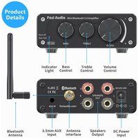Усилитель мощности Fosi Audio BT10A (черный)
