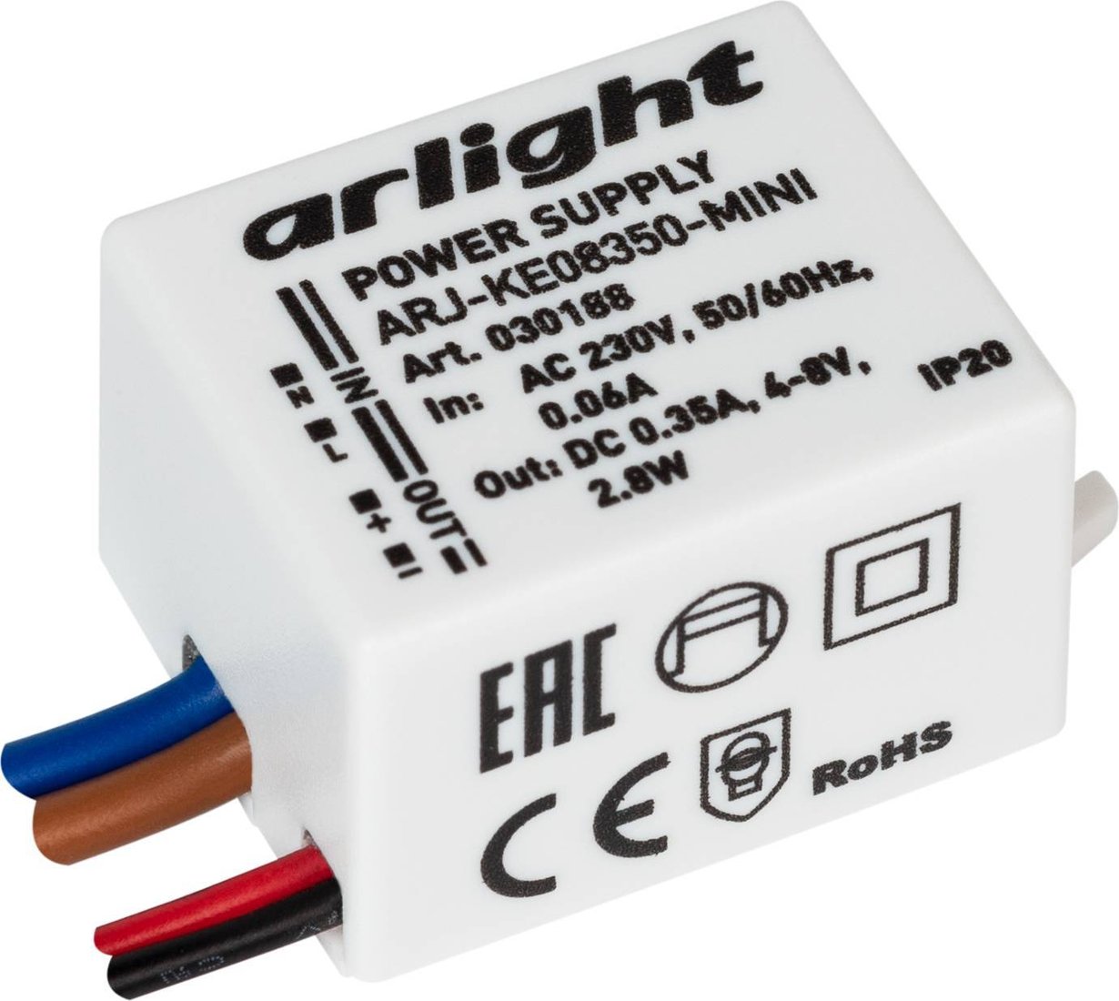 

Блок питания Arlight ARJ-KE08350-MINI 030188