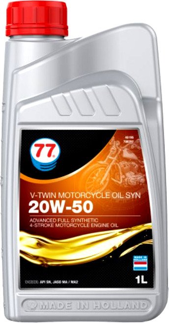 

Моторное масло 77 Lubricants Oil Syn 20W-50 1л