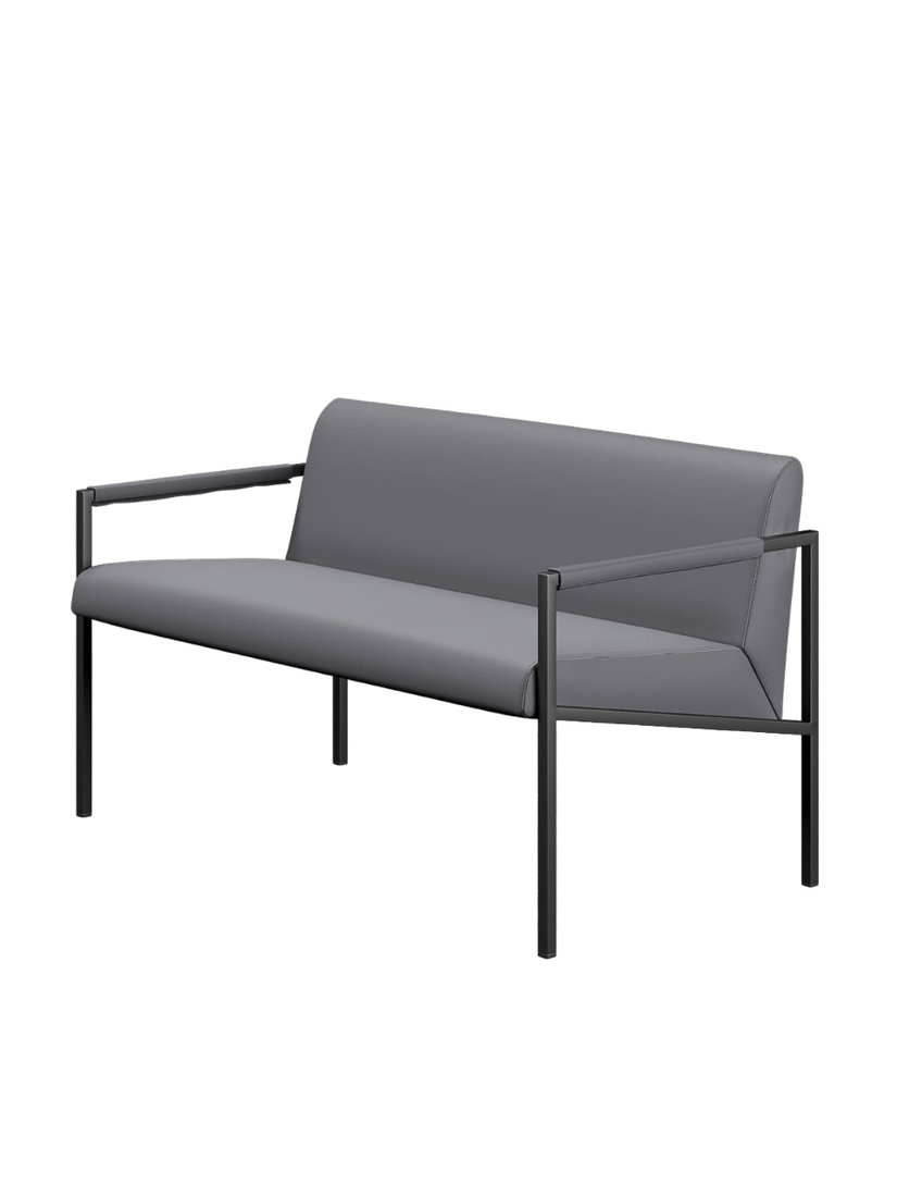 

Диван MONOFIX Юнта (экокожа, серый)