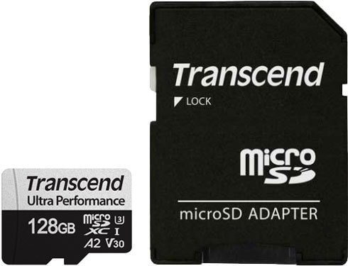 

Карта памяти Transcend microSDXC 340S 128GB (с адаптером)