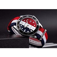 Наручные часы Skmei 9133-3 (со средней белой полосой)