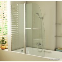 Стеклянная шторка для ванны Grossman GR-100/2 140х120